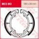 SZCZĘKI HAMULCOWE MOTOCYKL SYM 125 FIDDLE II 09- CAN-AM DS 70 08-12 TRW MCS843