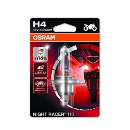 ŻARÓWKA 12V H4 60/55W P43T NIGHT RACER 110 MOTOCYKLE BLISTER OSRAM 64193NR1-01B