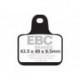 KLOCKI HAMULCOWE EBC EPFA435/4HH